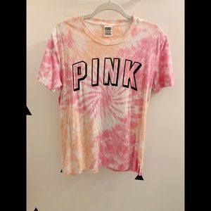 Victoria’s Secret Pink Tie Dye T-Shirt